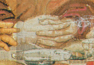 Vatican John7s hands